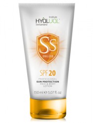 Лосьон солнцезащитный Hyalual Safe Sun (SPF20) (150 мл) Лосьон солнцезащитный Hyalual Safe Sun (SPF20) (150 мл)